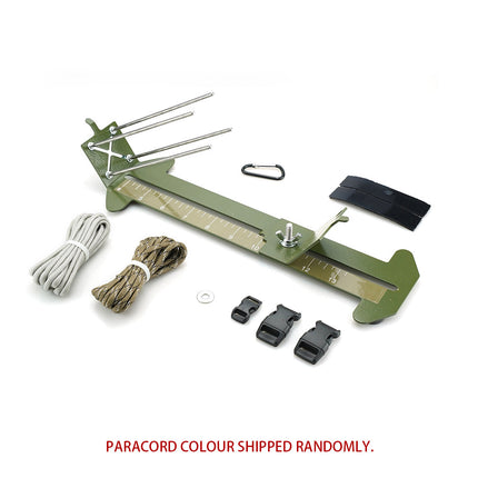 Adjustable Metal Paracord Bracelet Making Jig Braiding Tool DIY Craft Fixture