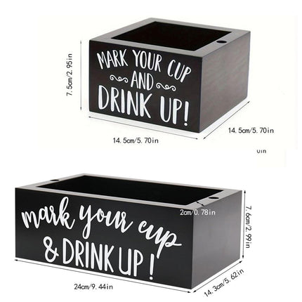Disposable Paper Cup Storage Box Organizer Rack for Kitchen Cup Holder Storage