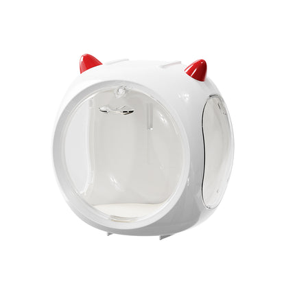 Space Capsule Storage Box Single Display Organizer for Figures and Dolls