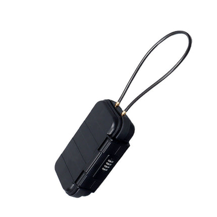 Anti Theft Beach Box Waterproof Portable Lock Storage Handheld Phone Organizer
