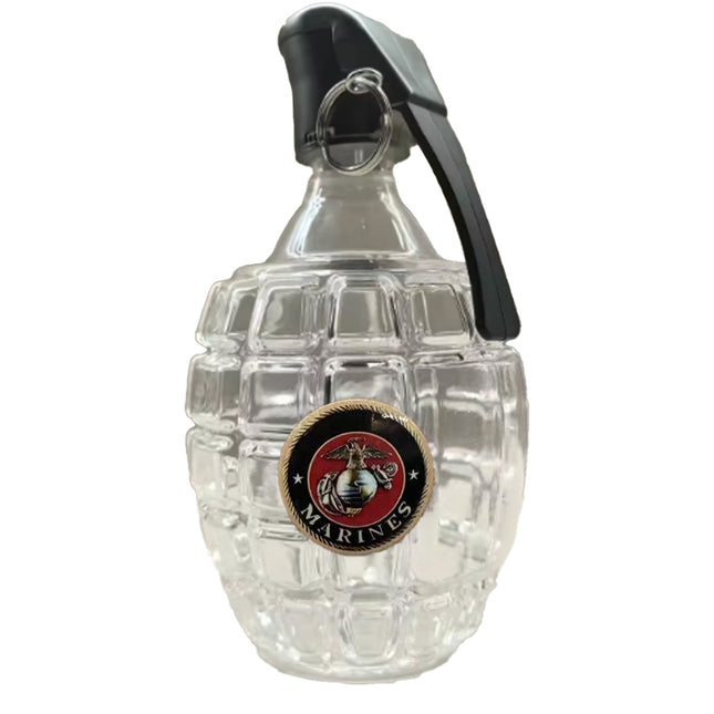 Creative Whiskey Bottle Clear 300ml Home Bar Decor Whiskey Lovers Gift Leak Proof