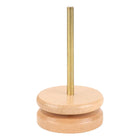 Solid Wood Rotatable Yarn Holder Durable for Knitting Crocheting Weaving Craft