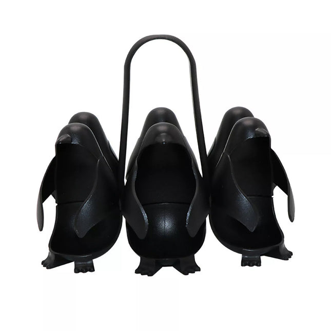 Penguin Shape Egg Holder Boil Cooker Can Hold Up To 6 Eggs Compatible Egguins