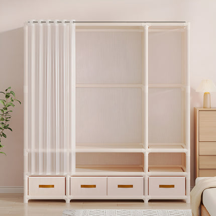Multi-Function Clothes Storage Rack for Home Bedroom Space Saving Durable