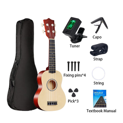 21 Inch Ukulele Beginner Kids Starter Learner Practice Musical Instrument Gift