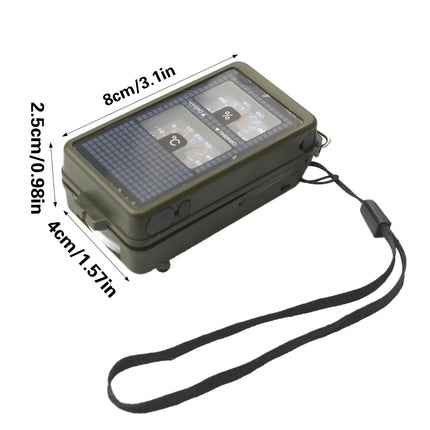 10 in 1 Multifunctional Compass for Outdoor Survival Hiking Camping Navigation