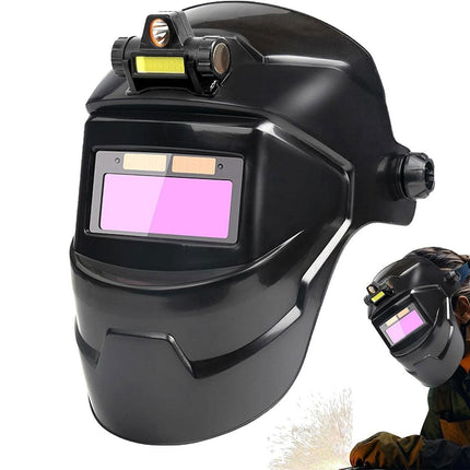 Automatic Welding Mask Light Changing Headgear Welder Protective Welding Cap