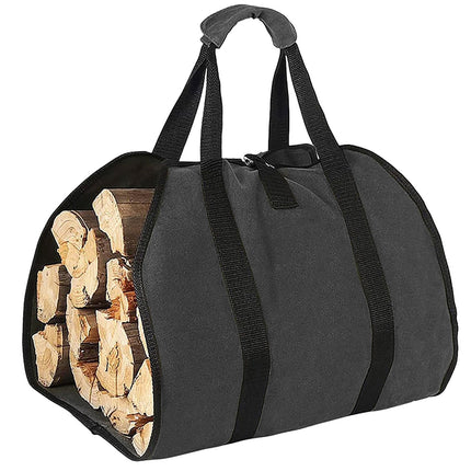 Outdoor Firewood Tote Bag Portable Durable for Outdoor Campfire Wood Storage