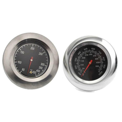 Latest Stainless Steel Bbq Smoker Grill Thermometer Temperature Gauge 50-500℃ Au - Aimall