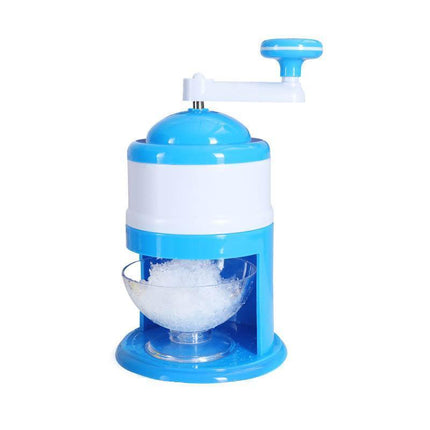 Manual Ice Shaver Crusher Shredding Snow Cone Maker - Aimall