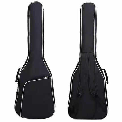 Electric Bass Guitar Bag Padded Backpack Cotton Shoulder Case Thick Protection