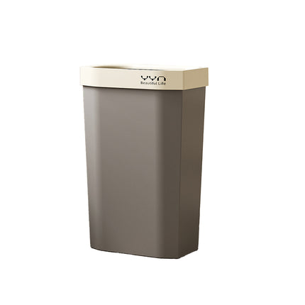 40L Large Capacity Garbage Bin Trash Can Kitchen Bathroom Bin Waste Bin Durable