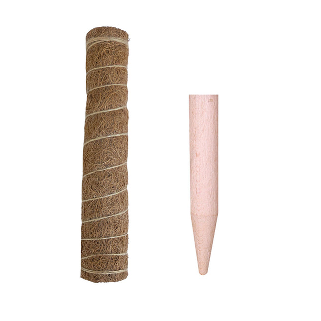 6pcs Plant Support Coir Moss Totem Pole Creeper Climbing Extension Stick Goody