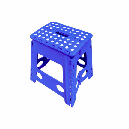 Thickened Plastic Folding Stool Portable Space Saving Step Stool Indoor Outdoor AU