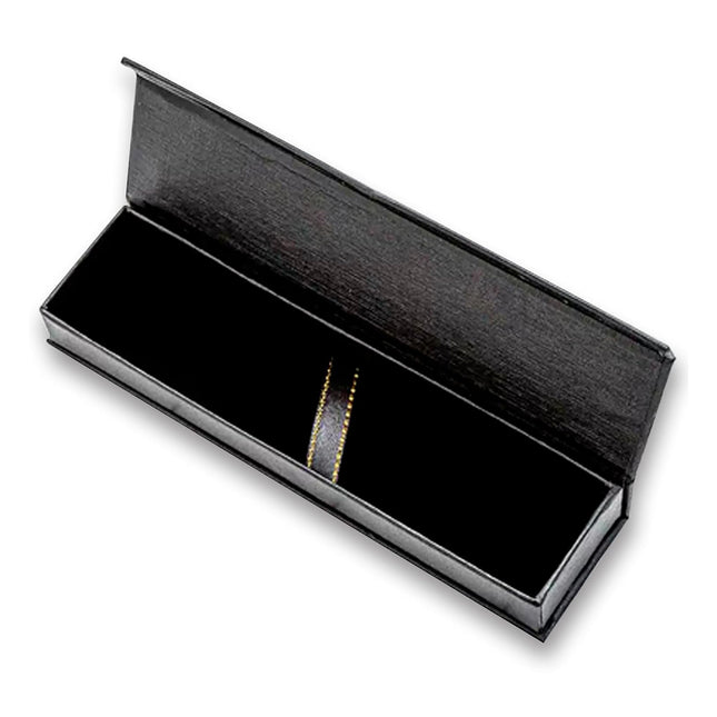 10pcs Black Clamshell Pen Box Gift Case Packaging for Pen Storage and Display