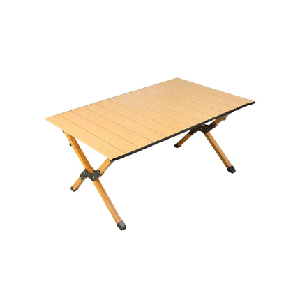 Foldable Camping Table Portable Outdoor Picnic Dining Table X Leg 90×59cm