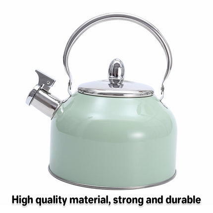 Stainless Steel Kettle 2.5L Household Water Boiler Anti Scalding Tea Pot Durable