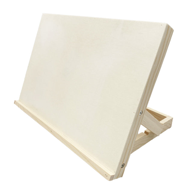 Desktop Solid Wood Easel Adjustable Wood Desk Table Easel Durable for Draw