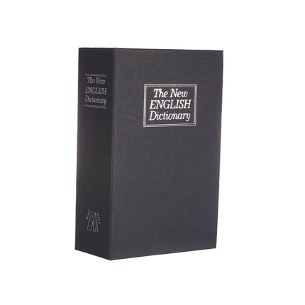 Hidden Book Safe Lock Box for Home and Office Cash Watch Document Storage