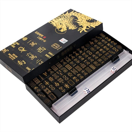 Portable 144PCS Universal Mahjong Set for Family Gatherings Home Entertainment