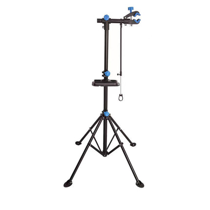 Steel Foldable Bike Repair Stand Blue or Red Accents