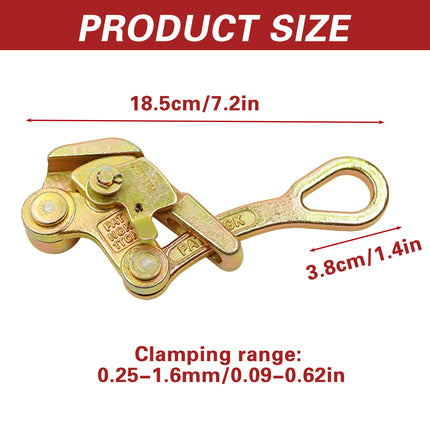 Cable Clamp Wire Rope Power Electrical Holder For Cable Fixing Anti Slip Tool