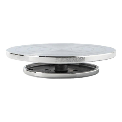 Ceramic Manual Turntable Aluminum Alloy Revolving Stand Double-Sided Usable