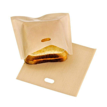 10 PCS Reusable Toaster Baking Bags Heat Resistant for Oven Microwave