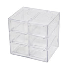 Storage Organizer Box Mini Plastic Desktop Drawers Desk Craft Cabinet For Office