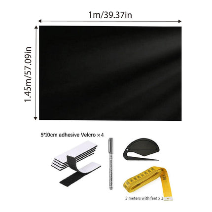 Portable Blackout Curtains for Sunscreen Window Shades Light Blocking Drapes