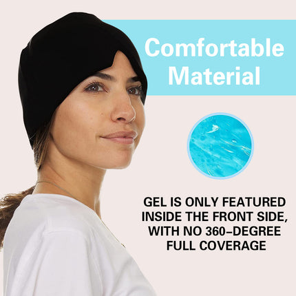 Aroma Season Ice Pack Migraine Hat Hot Cold Therapy Headache Pain Relief Cap Au