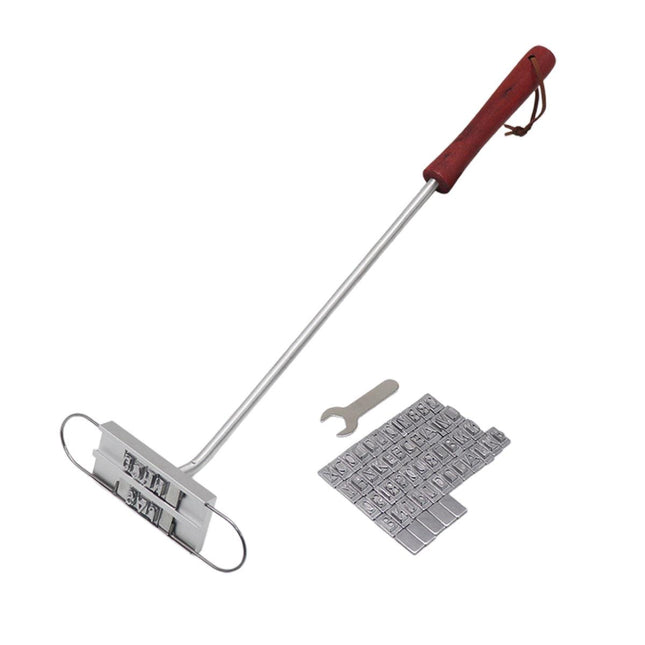 Alphabet Fire Branding Barbecue Grill Tool Custom Branding Iron for BBQ Meat