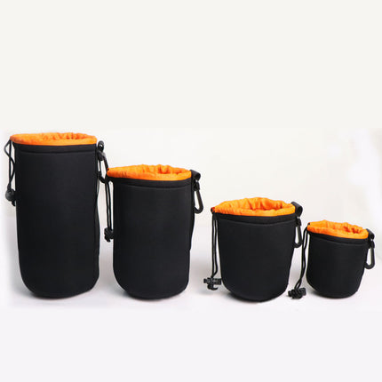 4PCS Waterproof Camera Lens Bag Durable for DSLR Mirrorless Camera Lens Storage