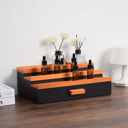 Wooden Storage Box Drawer Shelf Organizer Wooden Chest Home Decor Storage