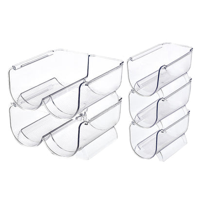 Water Cup Storage Rack Multi Layer Transparent Clear Space Saving Durable