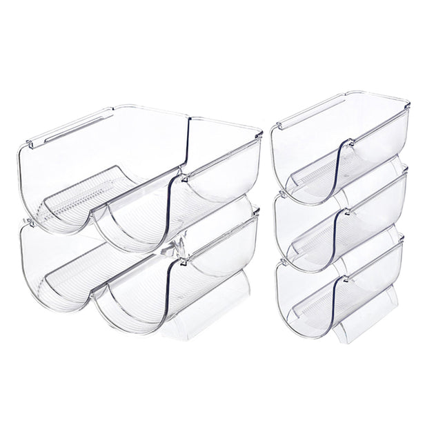 Water Cup Storage Rack Multi Layer Transparent Clear Space Saving Durable
