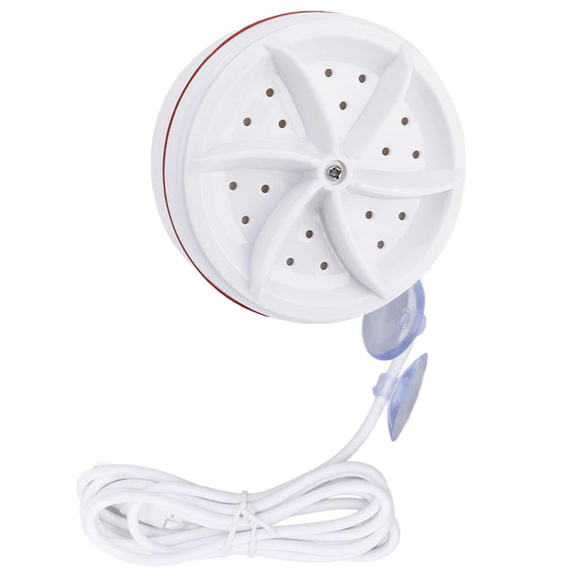 Travel Mini Portable Washing Machine Ultrasonic Turbine USB Laundry Washer