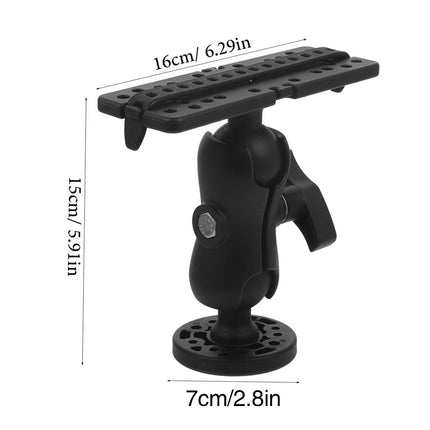 Kayak Fish Finder Mount Base Holder Navigation Bracket Boat Accessory For Marine