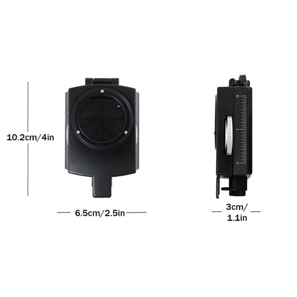 Multi-Function High Precision Compass Sturdy Shockproof for Hiking Camping Travel