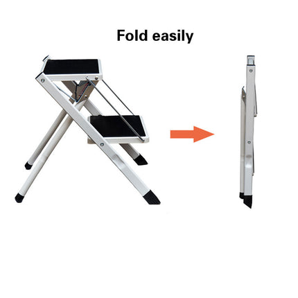 Folding Ladder Stool Multi Functional Household Climbing Step Stool For Home Use