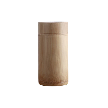 Bamboo Storage Canister with Sealed Lid 75g 100g 125g Tea Loose Leaf Jar