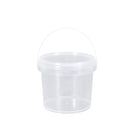 20PCS Food-safe Plastic Sealed Containers 750/1500ml with Lids Transparent