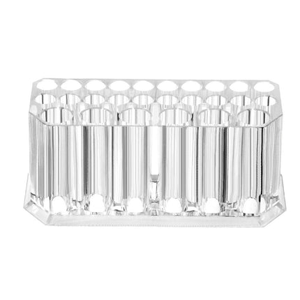 Makeup Brush Holder Cosmetic Organiser with 26 Slots Acrylic Pen Holder Durable
