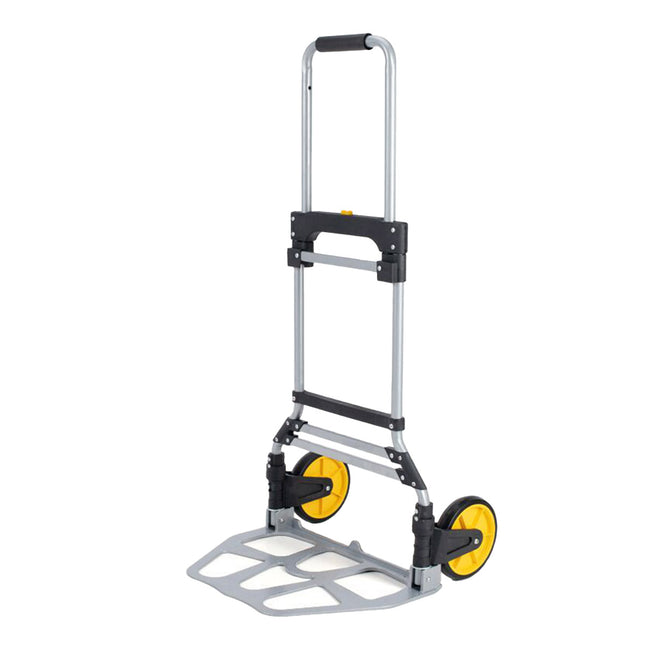 Folding Hand Truck Dolly 2 Wheel Aluminium Portable Cart Luggage Moving Trolley