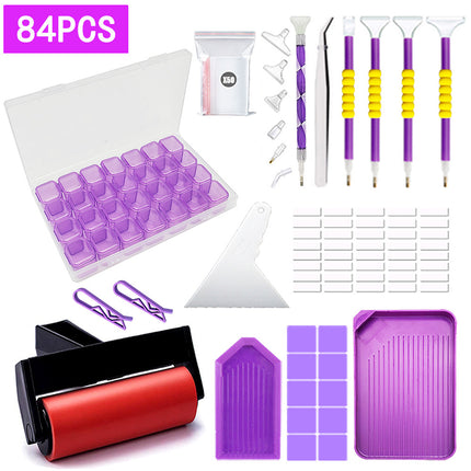 45 or 84 PCS Diamond Painting Tool Kit for DIY Diamond Art Craft Projects Use