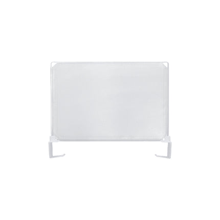 Shelf Dividers 5PCS White Snap On Partition 3 Sizes for Garage Warehouse Pantry