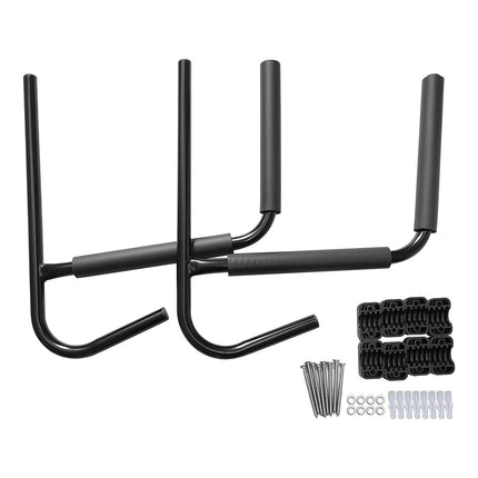 Heavy Duty Iron Wall Mount Kayak Storage Rack for Garage Canoe Paddleboard