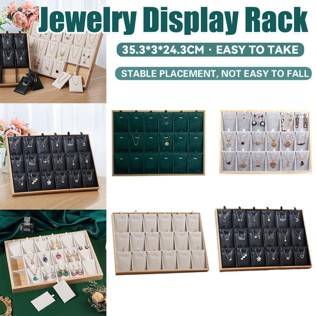 Jewelry Necklace Display Rack Earrings Pendant Storage Rack Jewelry Display Props