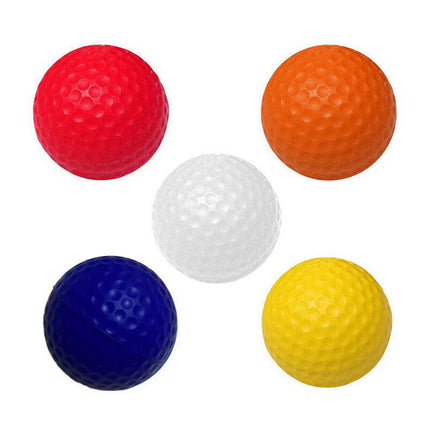 Indoor Outdoor Golf Training Foam Balls 12 Pack PU Soft Practice Accessories