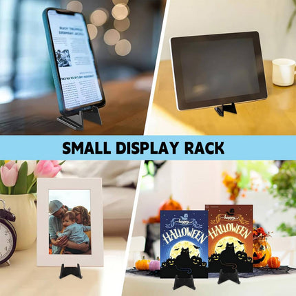 Triangular Display Stand Holder For Coin Banknote Round Square Holder Display